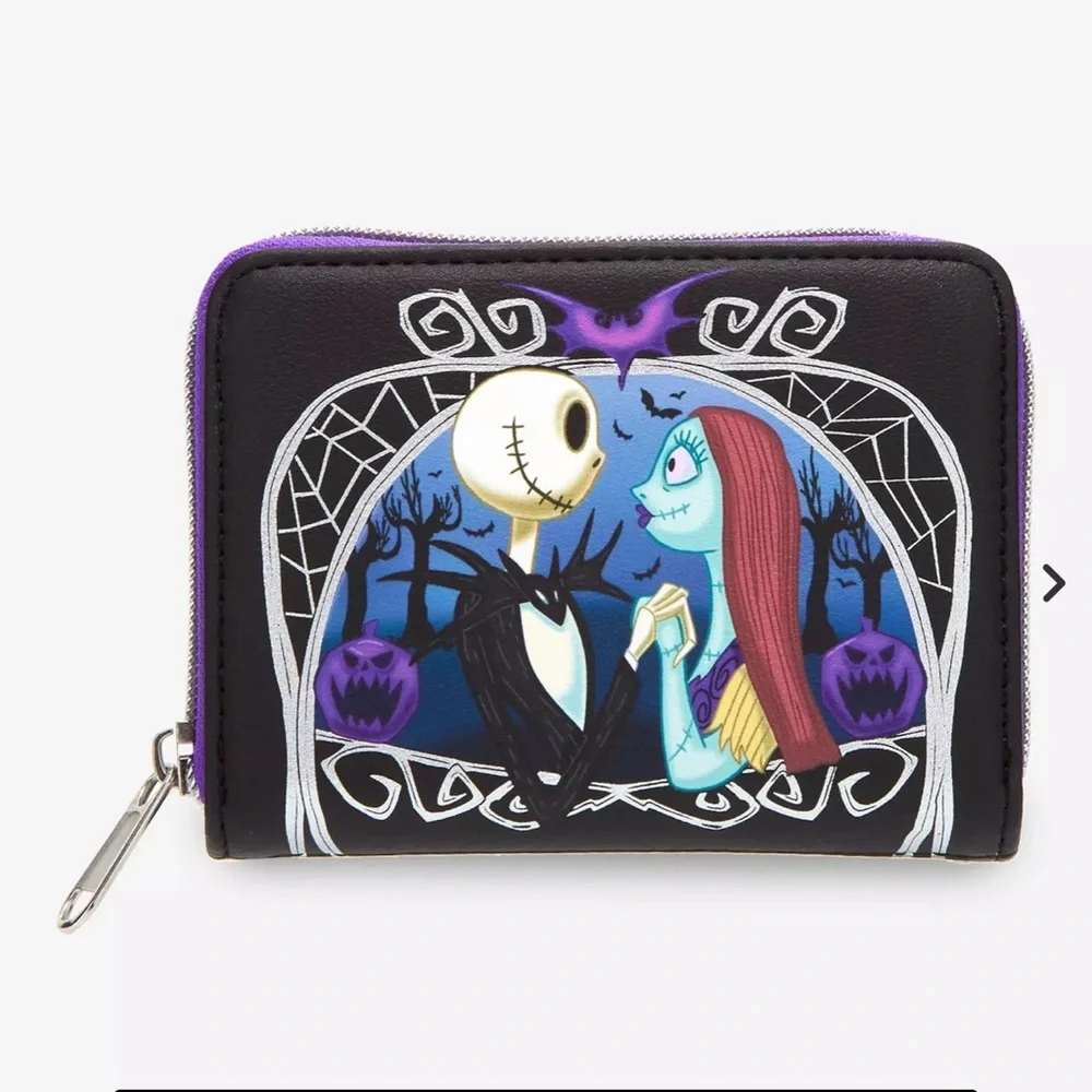 Loungefly The Nightmare Before Christmas Jack & Sally Pumpkin Frame Set